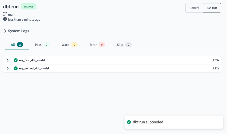 dbtの公式入門ドキュメント『Quickstart for dbt Cloud and Snowflake』を実践してみた #dbt ...