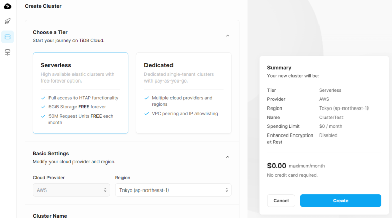 ECS(Fargate)からTiDB Cloud(Serverless)にPrivateLink経由で接続してみた | DevelopersIO