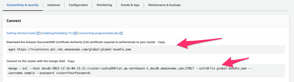 Amazon DocumentDB が Amazon EC2 との 1 クリック EC2 接続をサポートしました | DevelopersIO