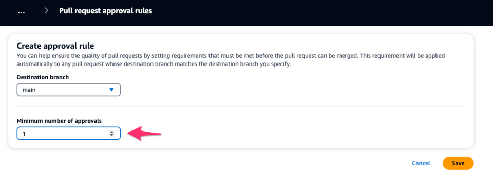 [アップデート] Amazon CodeCatalyst でプルリクエストの承認ルールを設定出来るようになりました | DevelopersIO