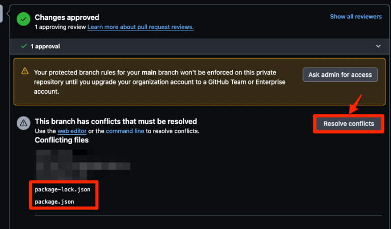 [小ネタ] “package-lock.json” ファイルが GitHub でのマージコンフリクトが発生したときの解消方法 ...