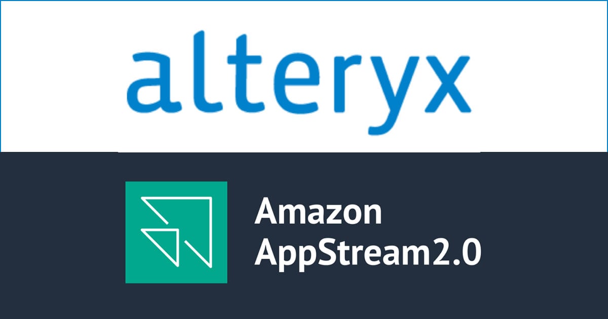 Alteryx DesignerをMacで使ってみた【AppStream2.0でのやり方】