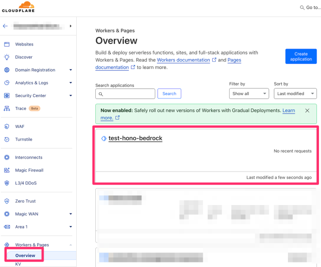 Hono + Cloudflare Workers + AWS SDK for JavaScript v3の構成でAmazon Bedrock ...