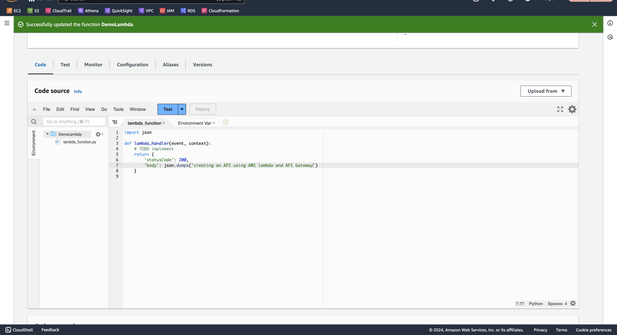 I tried creating a RestAPI using AWS Lambda and API Gateway | DevelopersIO